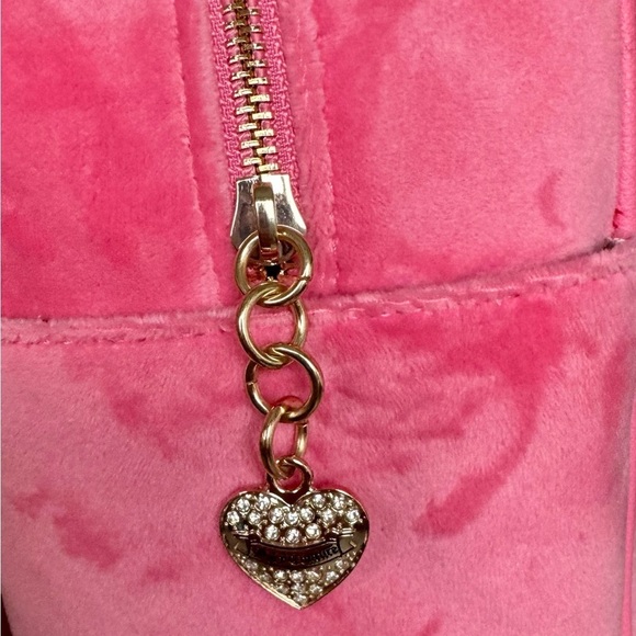 NWT Juicy Couture Velour Pink Lemonade Rainbow Backpack mini Y2K 90’s Vibe main image 7